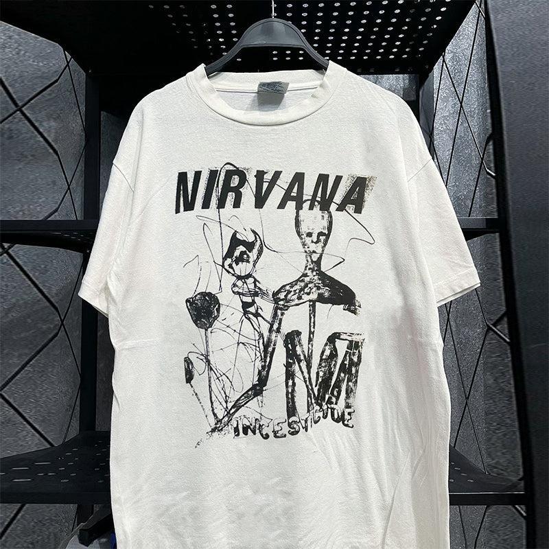 Vintage N!rvana Incest!cide T-Shirt