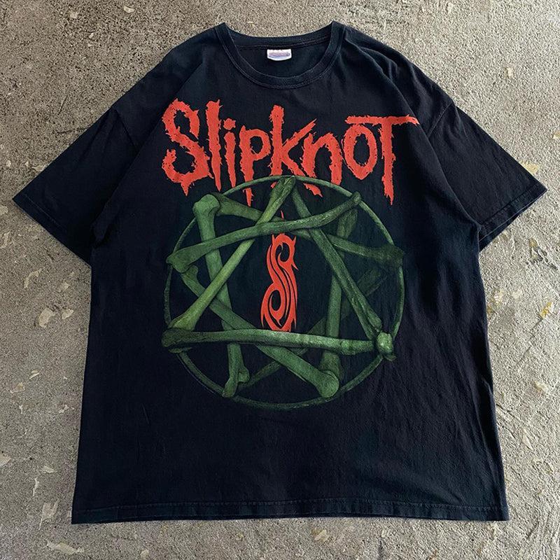 Vintage Sl!pknot Bones Logo T-Shirt