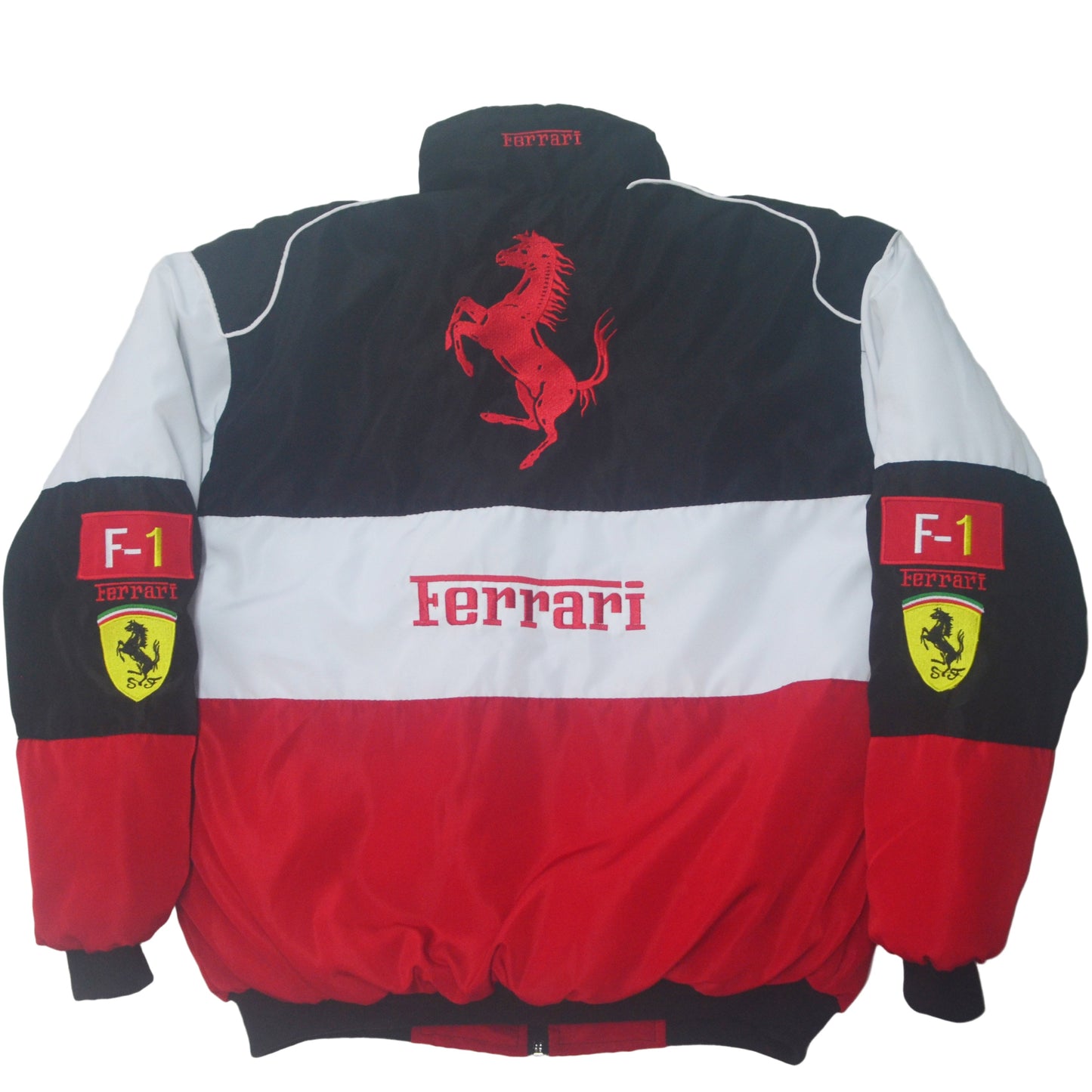 Vintage Racing White Stripe Rari Jacket