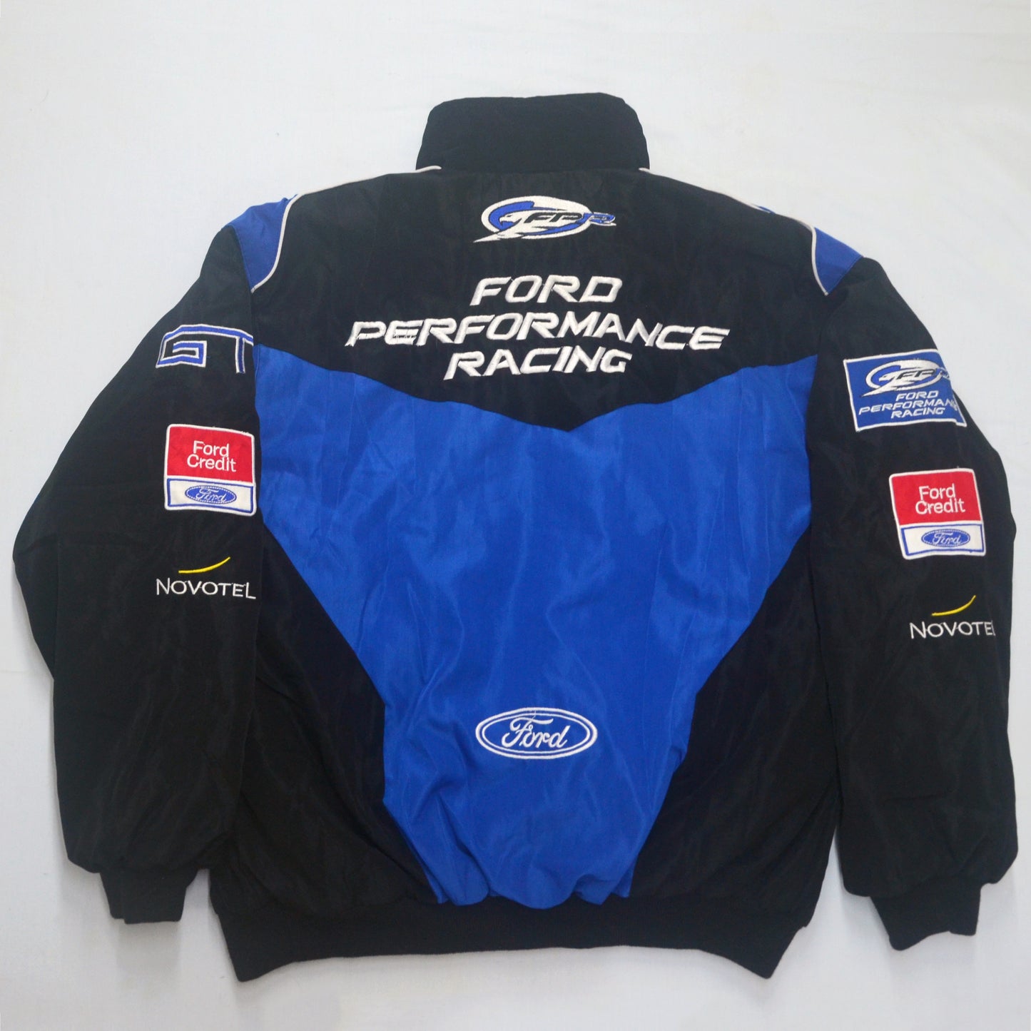 Vintage Racing Color Block F0rd Jacket