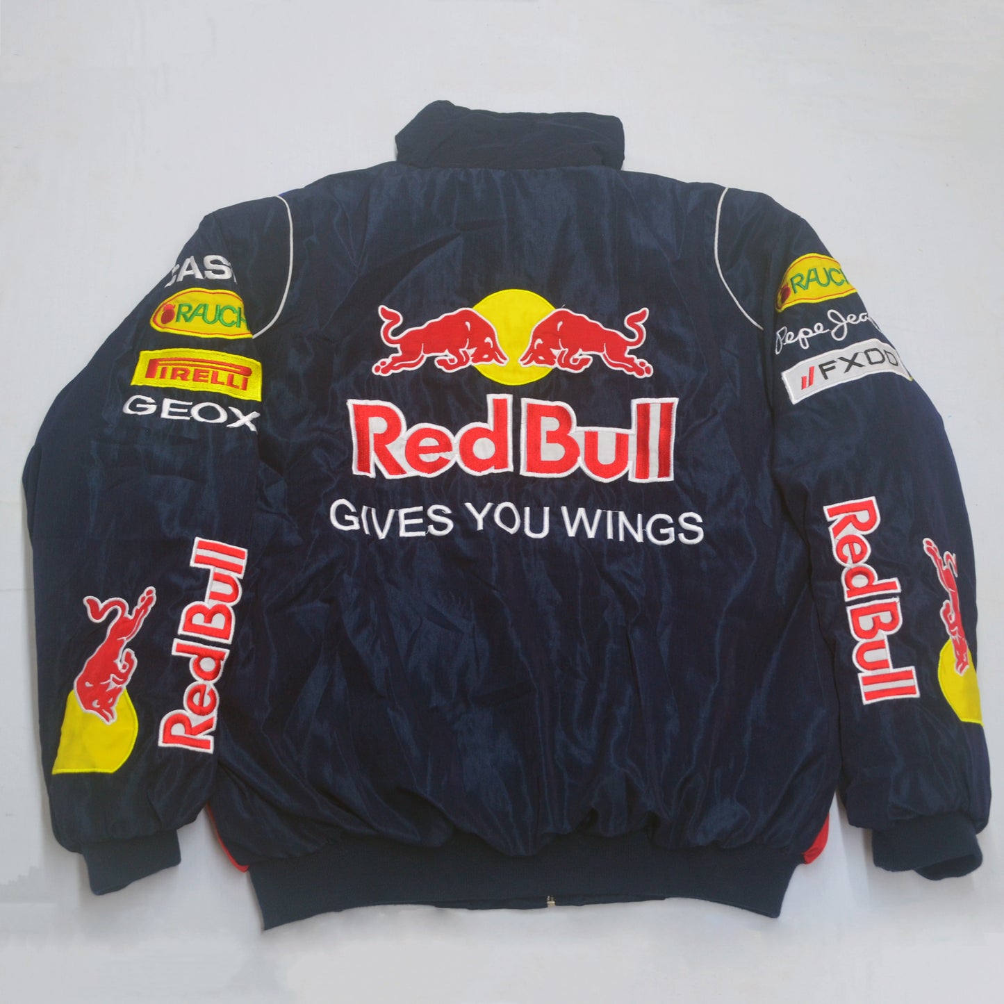 Vintage Racing Blue RedBu1l Infinity Jacket