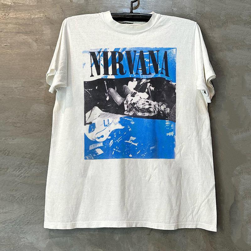 Vintage N!rvana Guitar Smash T-Shirt