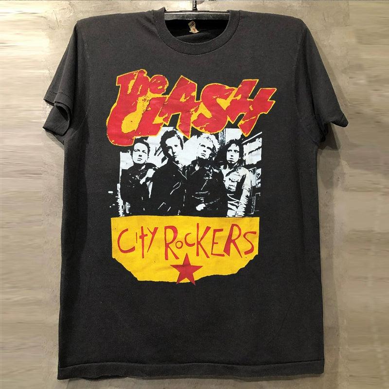 Vintage The Cl@sh City R0ckers T-Shirt