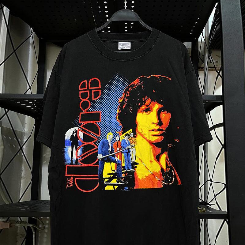 Vintage The D0ors Collage T-Shirt