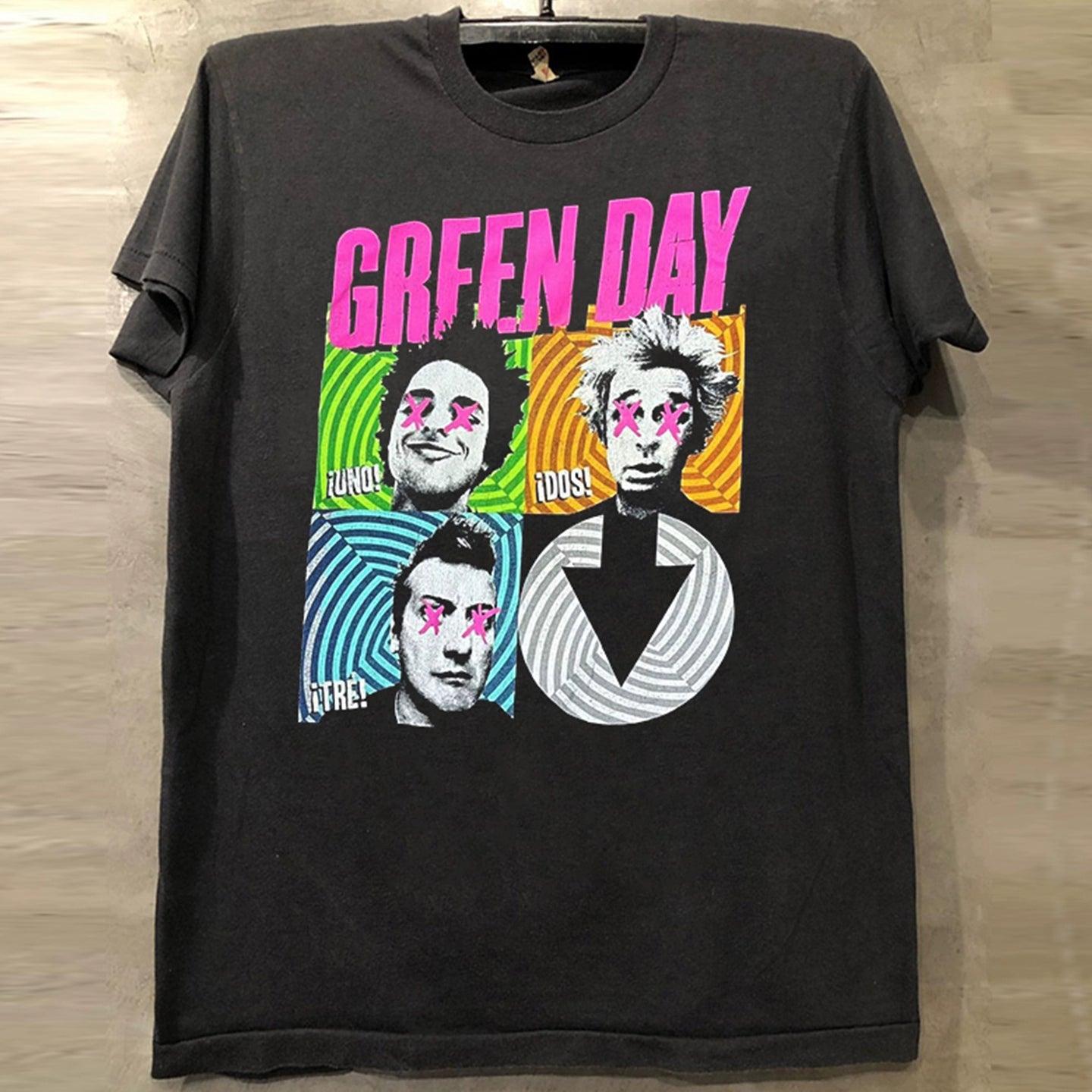 Vintage Gr3en Day 123 T-Shirt