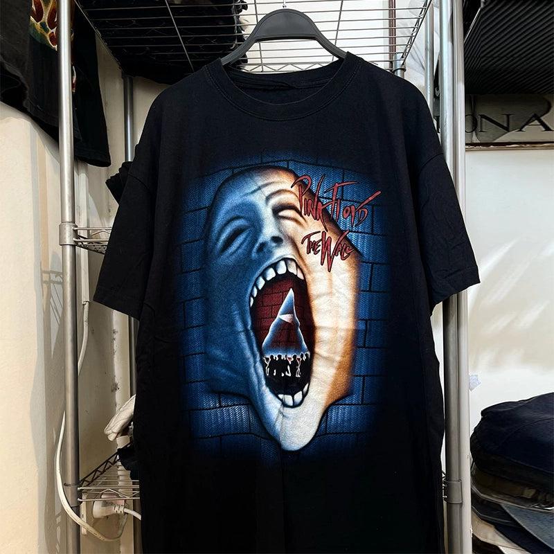 Vintage P!nk Fl0yd The Face Wall T-Shirt