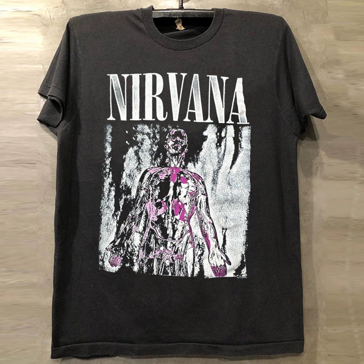 Vintage N!rvana In Uter0 Anatomy T-Shirt