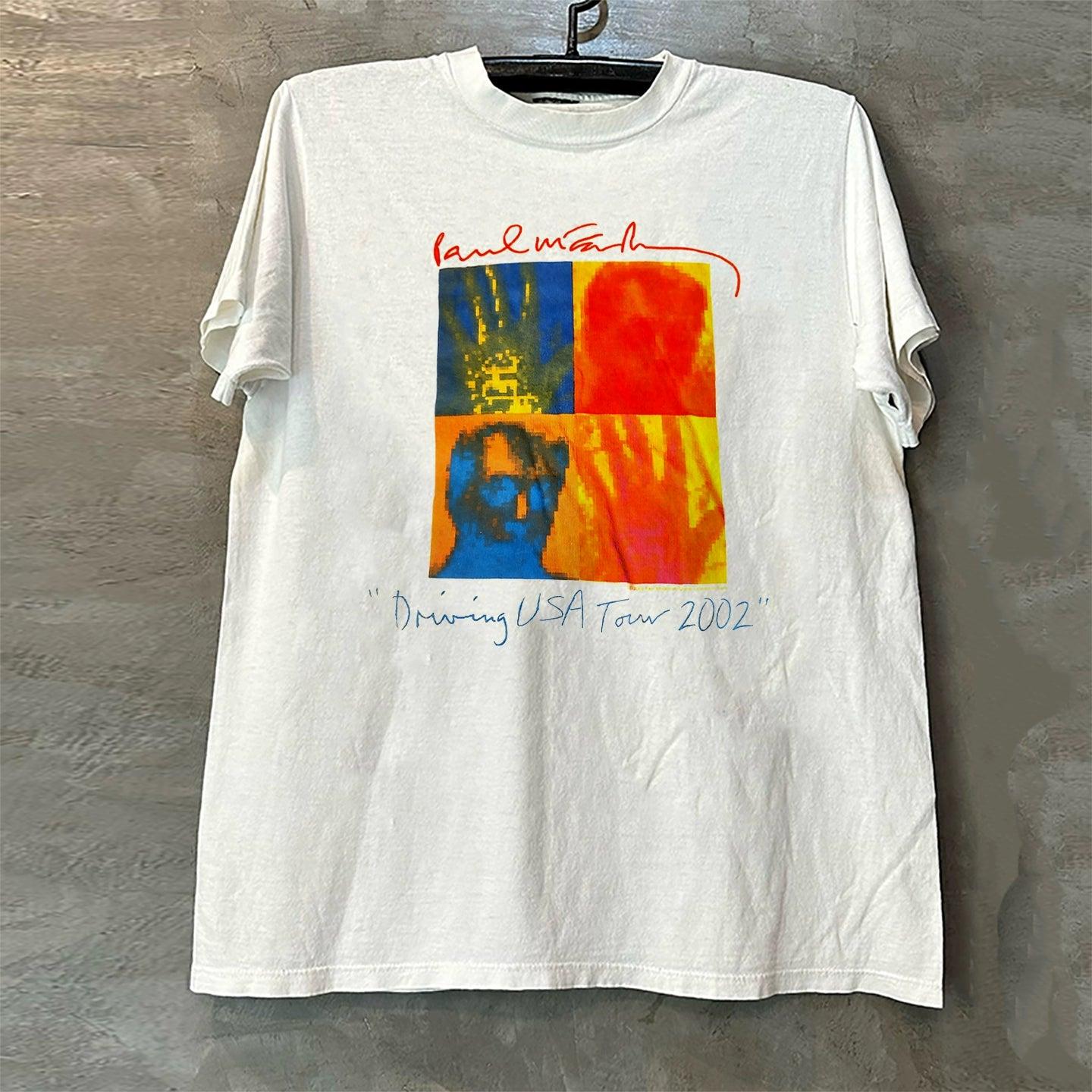Vintage P@ul Dr!ving USA Tour '02 T-Shirt