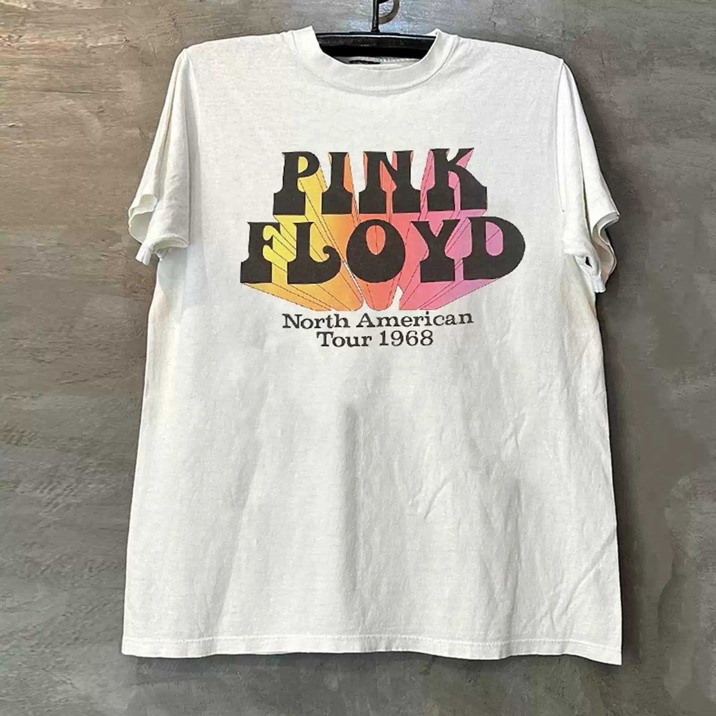 Vintage P!nk Fl0yd 1968 Tour T-Shirt