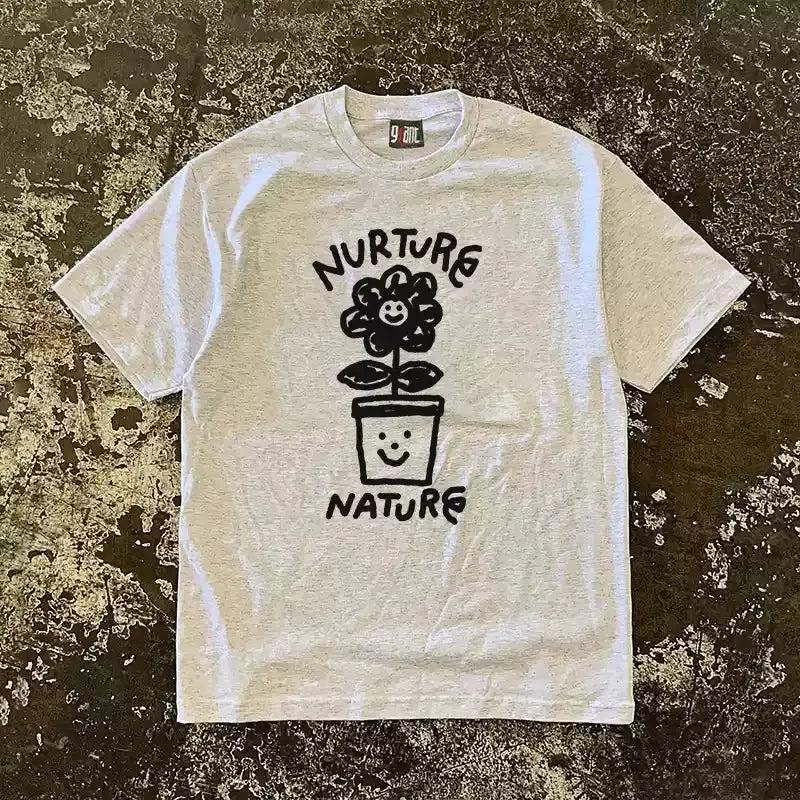 Vintage Nurture Nature Bloom T-Shirt