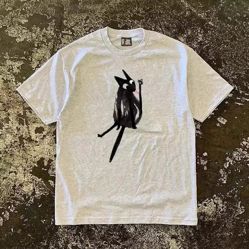 Vintage Goofy Cat T-Shirt