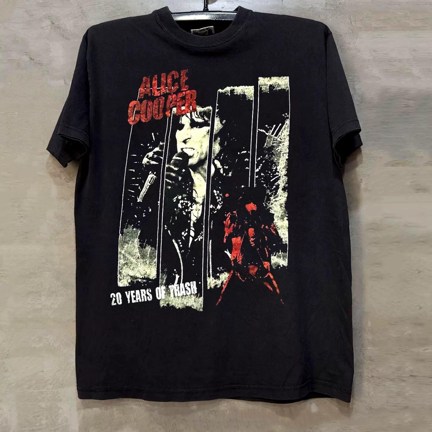Vintage Al!ce C0oper Panels T-Shirt