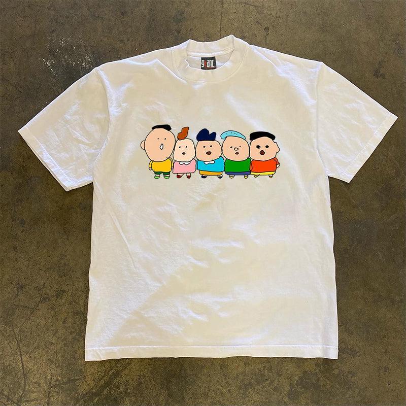 Vintage Five Friends T-Shirt