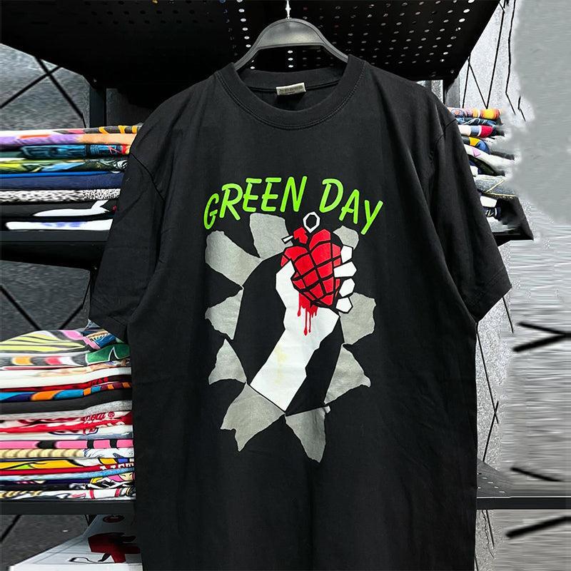 Vintage Gr3en Day Hand Grenade T-Shirt