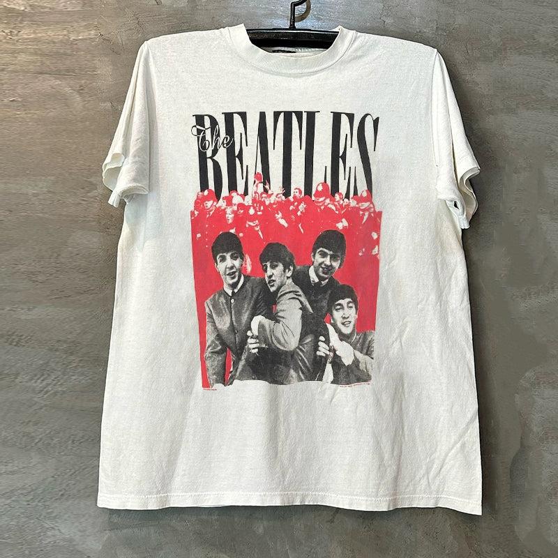 Vintage The B3atles Band T-Shirt