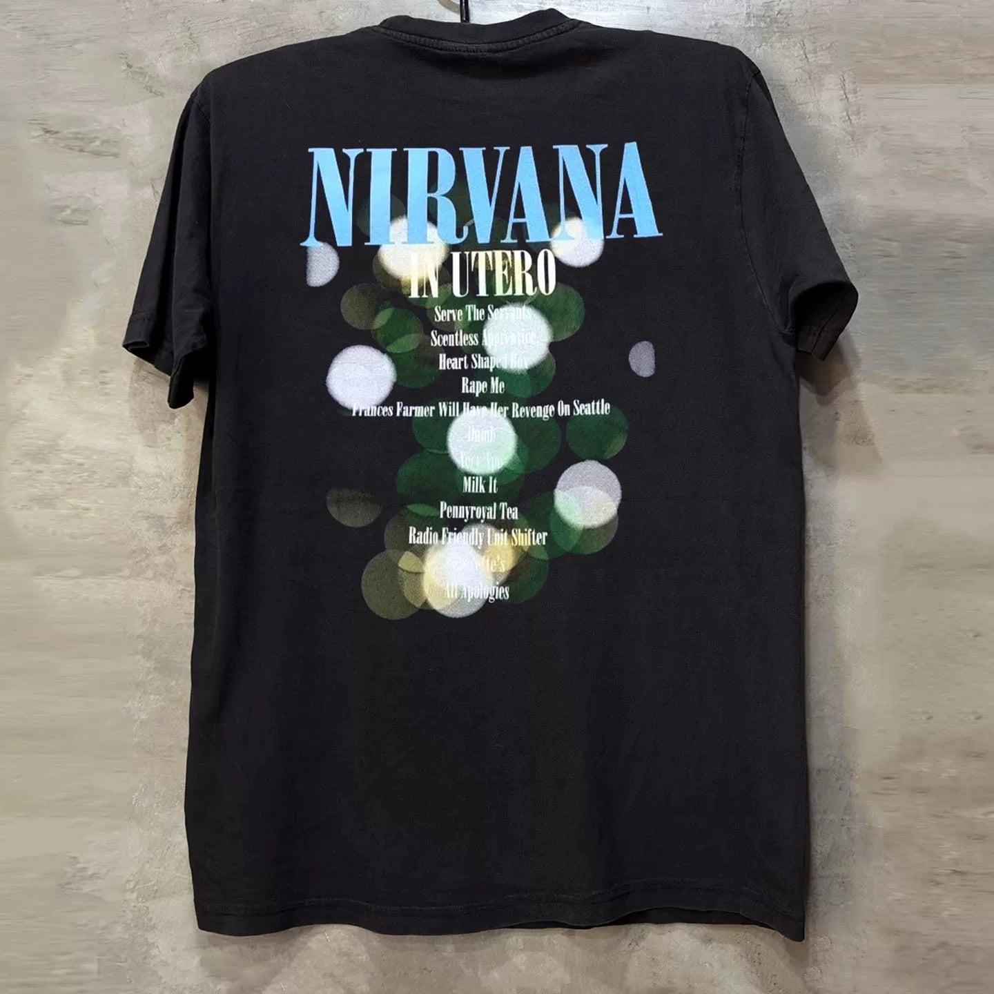 Vintage N!rvana In Ut3ro Rock T-Shirt