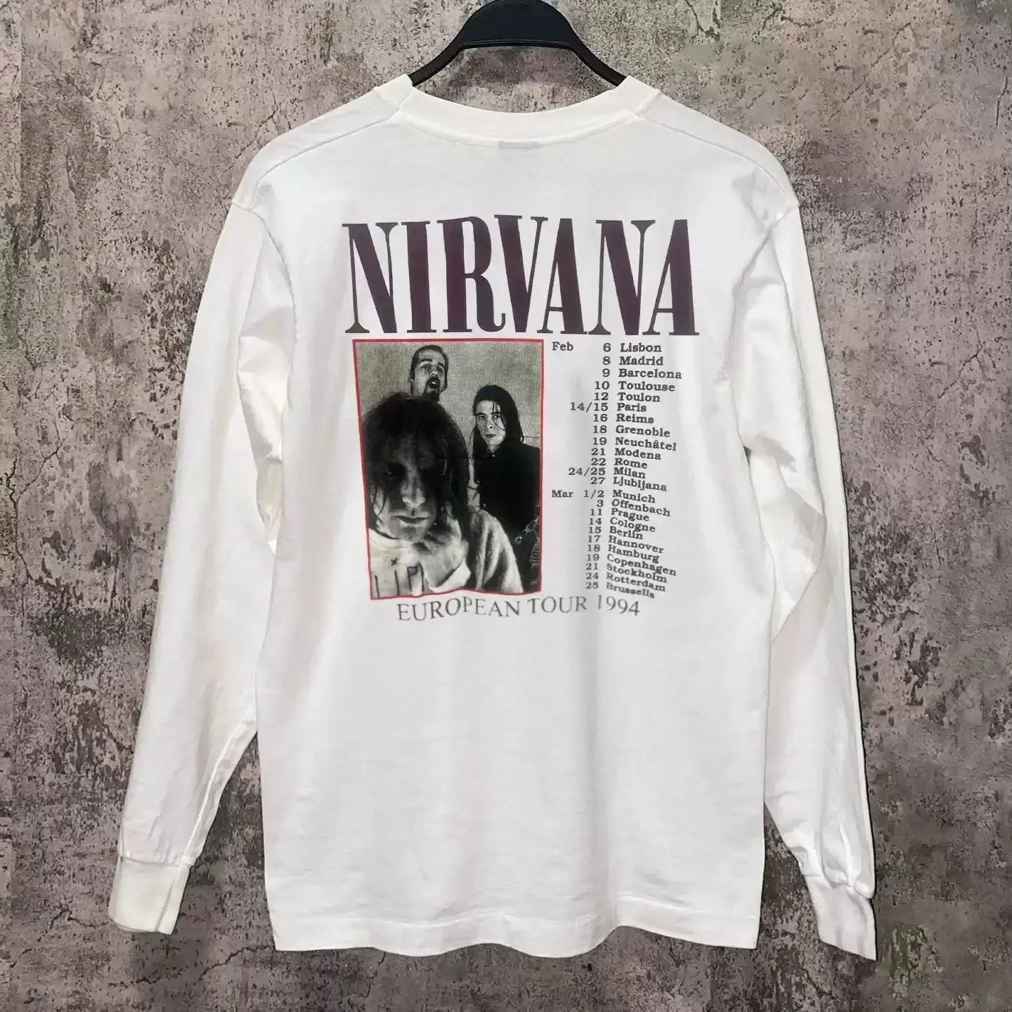 Vintage N!rvana Angel Longsleeve T-Shirt