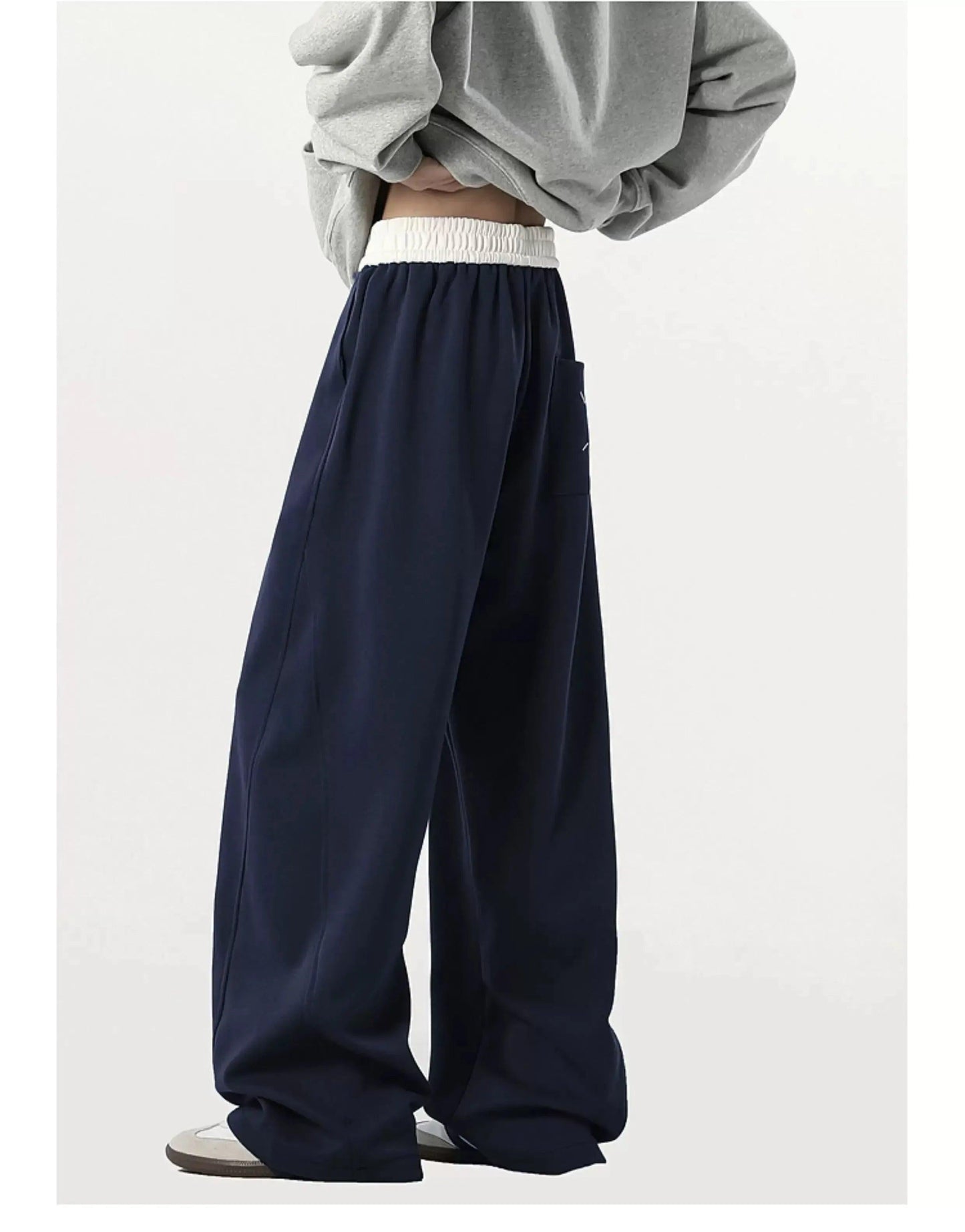 Color Block Waist Sweatpants