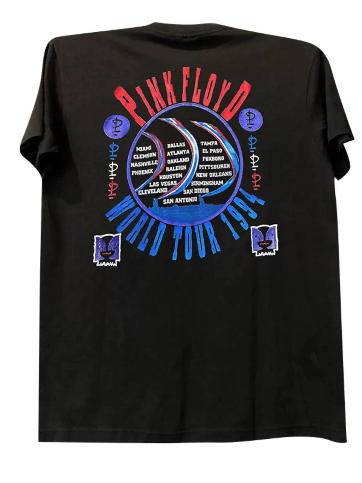 Vintage P!nk Fl0yd D!vision Bell Tour T-Shirt