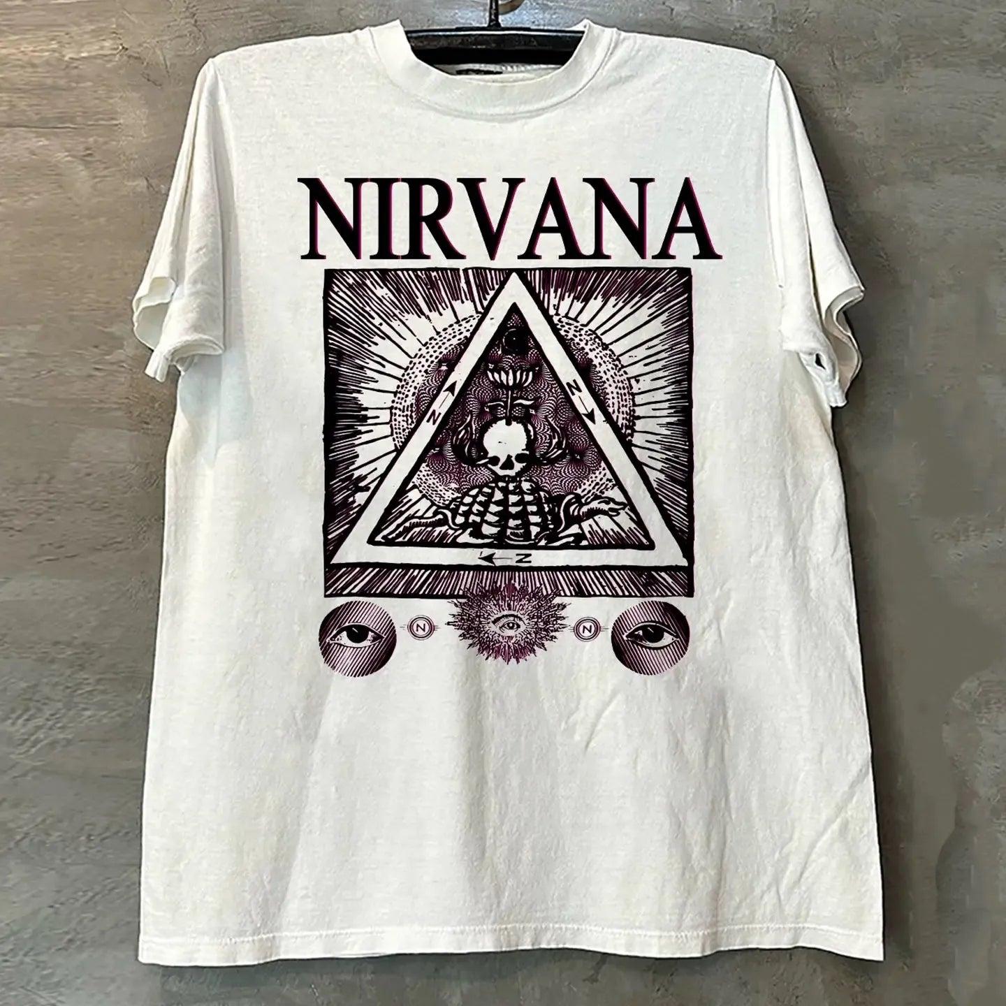Vintage N!rvana Triangle T-Shirt