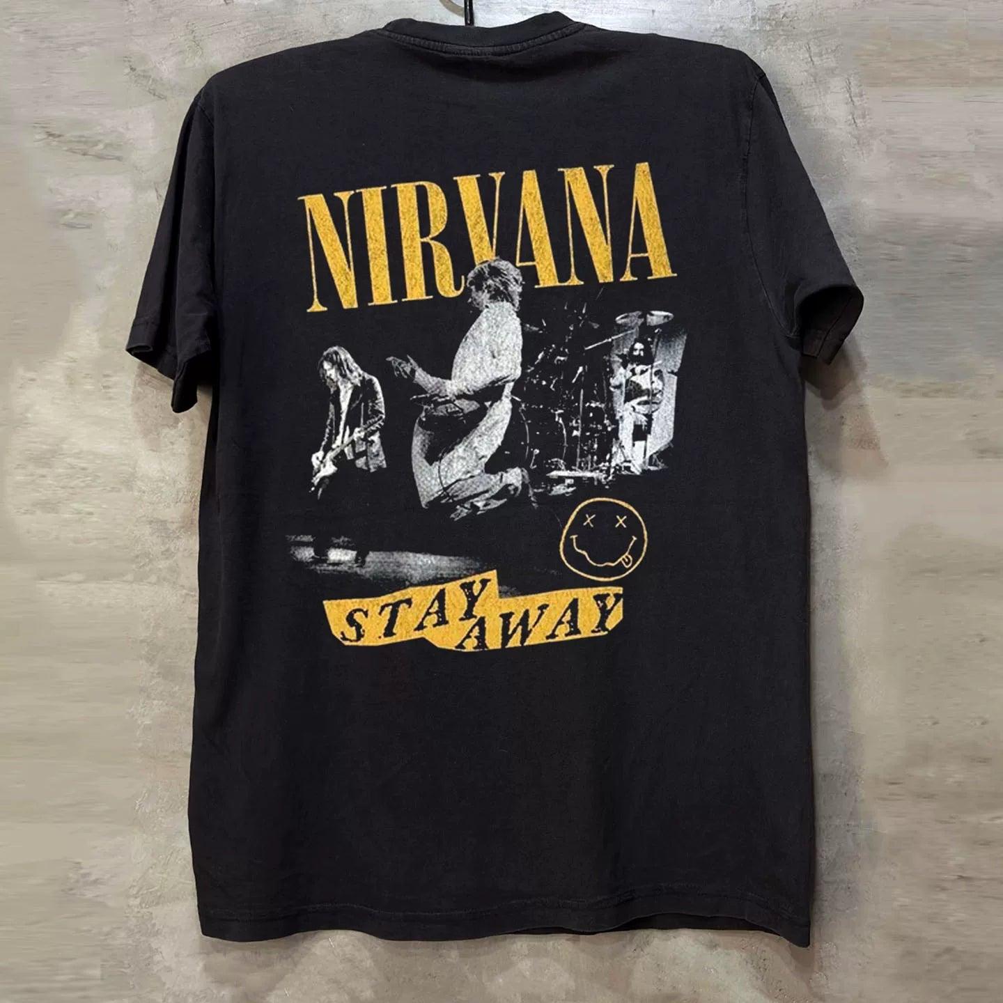 Vintage N!rvana St@y Away T-Shirt
