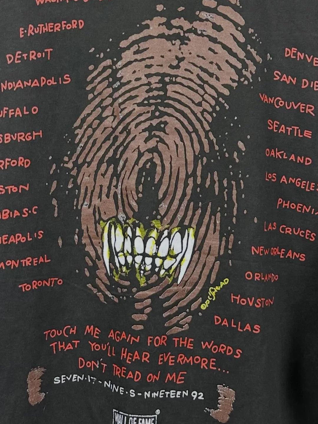 Vintage D0n't Thr3ad on Me Long Sleeve T-Shirt