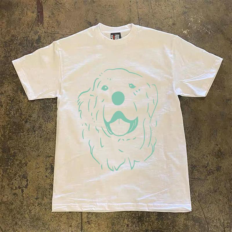 Vintage Puppy Golden Retriever T-Shirt