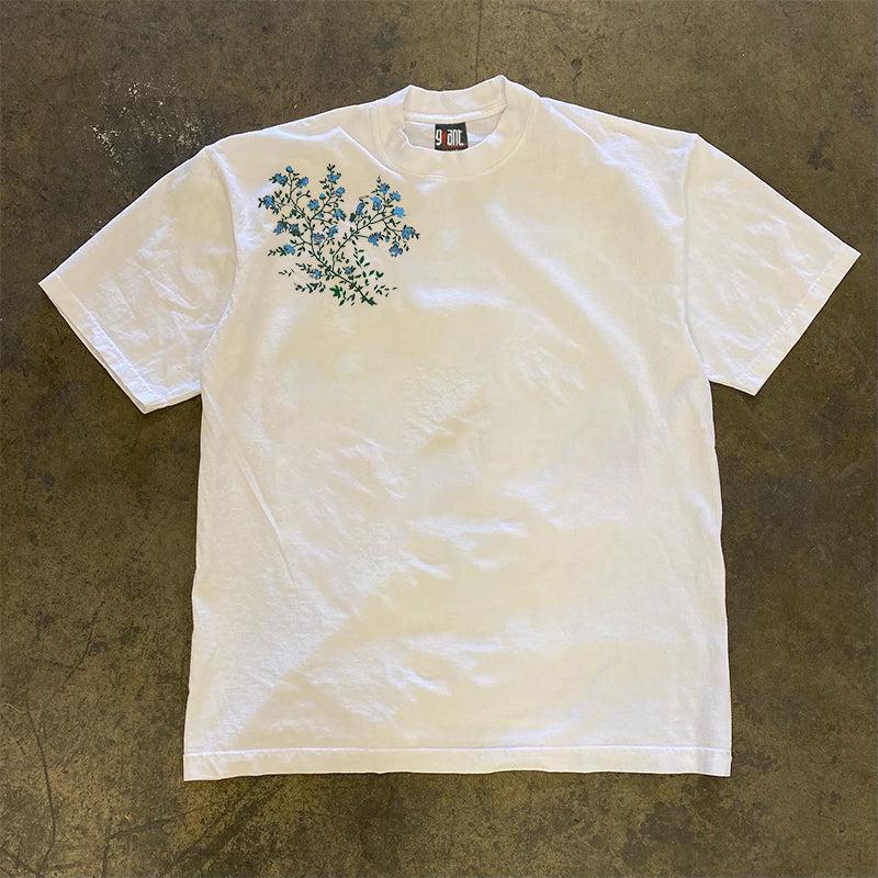Vintage Floral Design T-Shirt