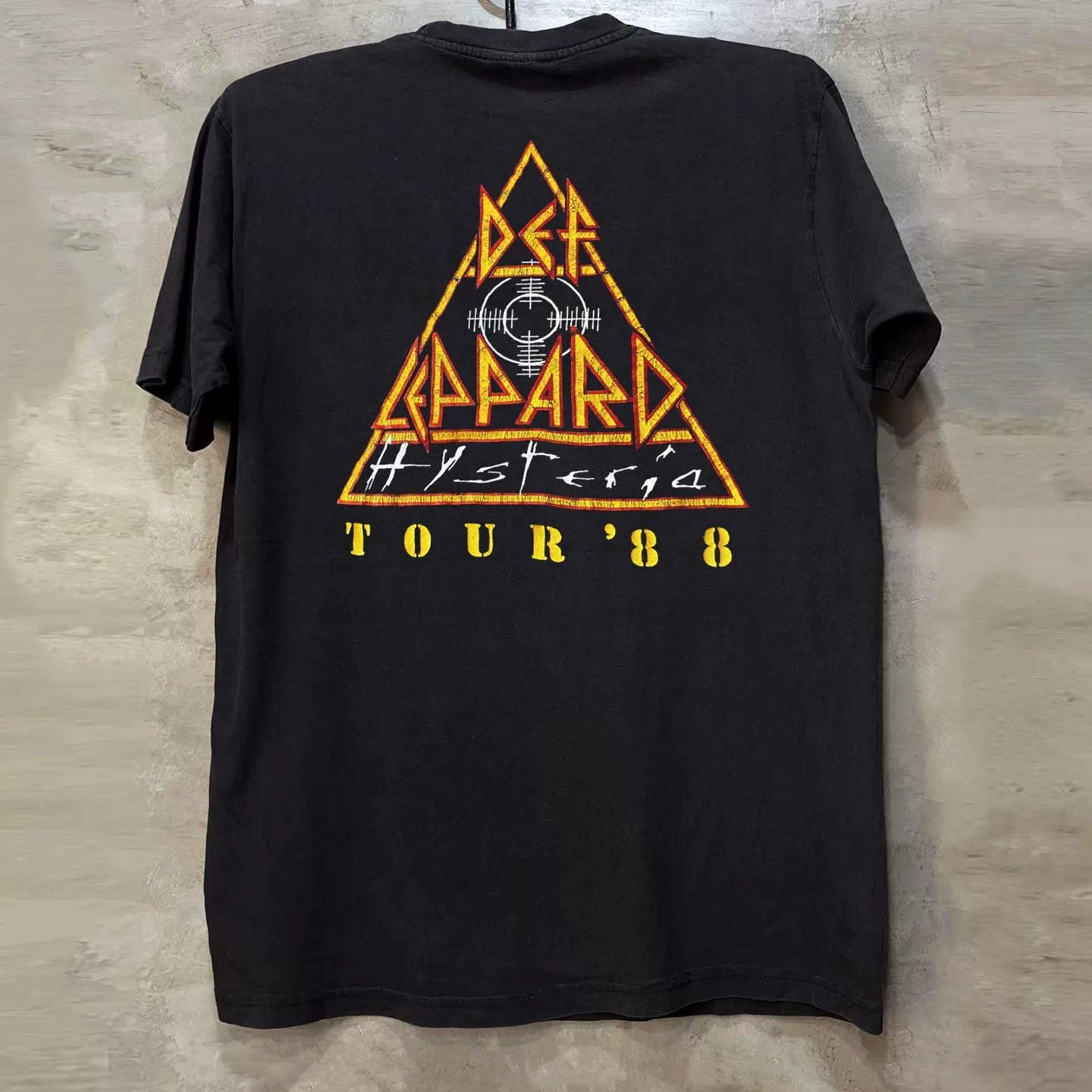 Vintage D3f L3ppard Hyst3ria Tour T-Shirt