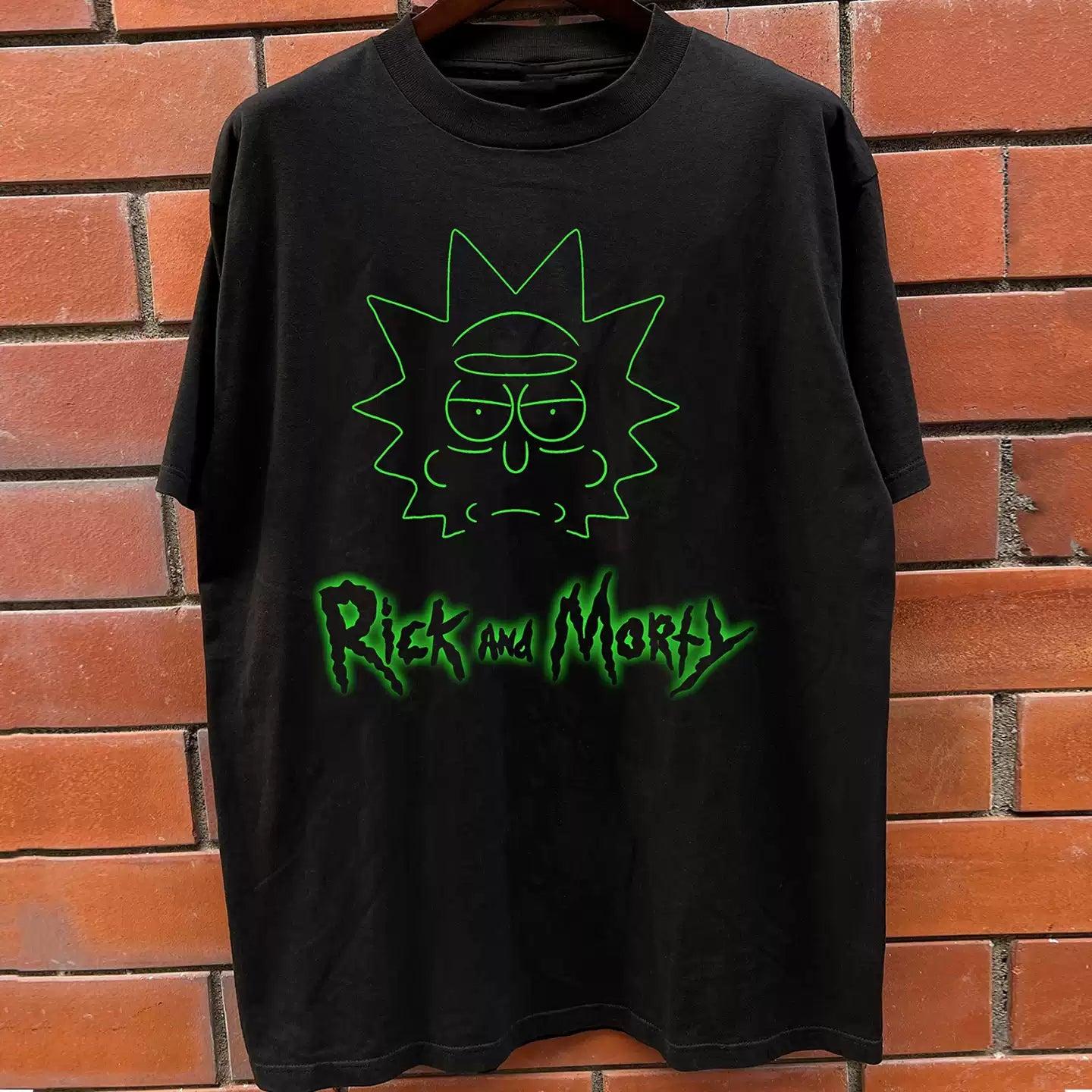 Vintage Neon R!ck and M0rty T-Shirt