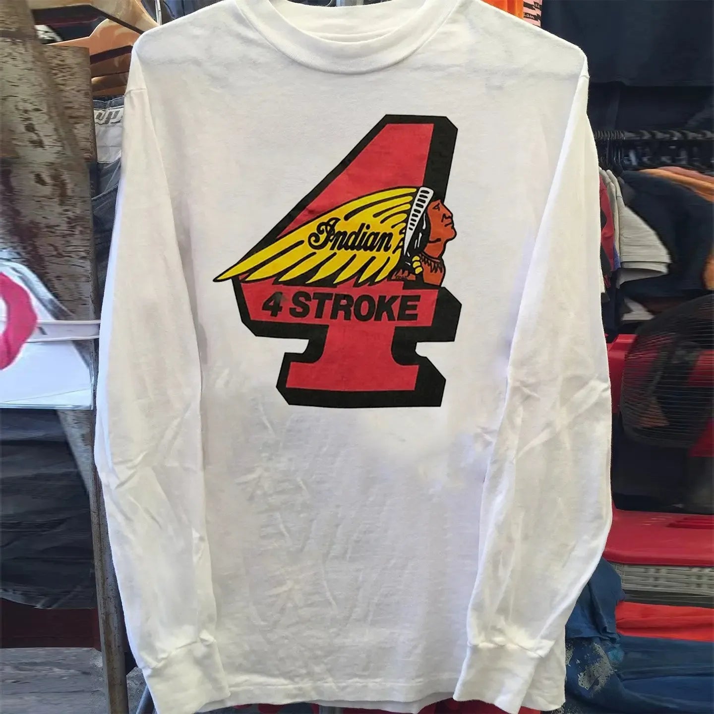 Vintage 4 Sr0ke Long Sleeve T-Shirt