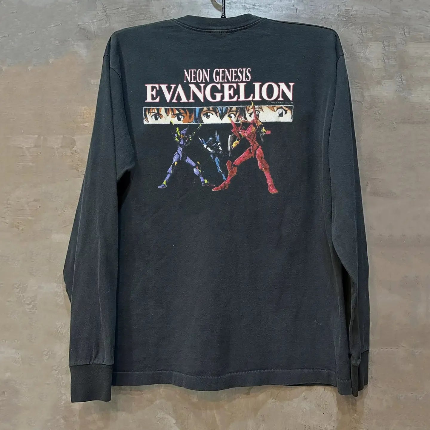 Vintage Ne0n Eva Long Sleeve T-Shirt