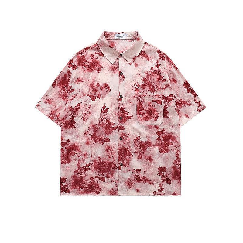 Floral Print Buttoned Shirt