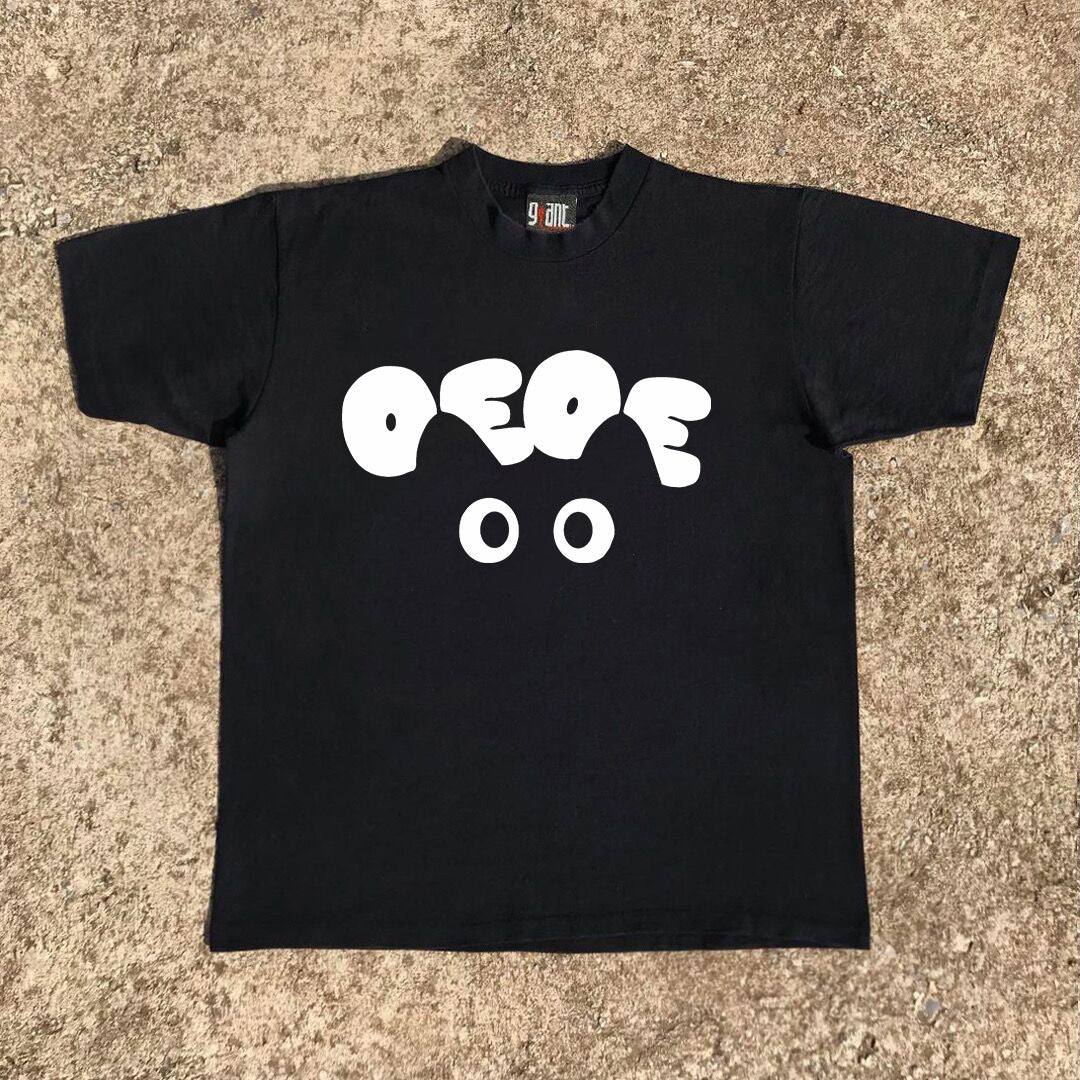 Vintage Black Cat's Eyes T-Shirt