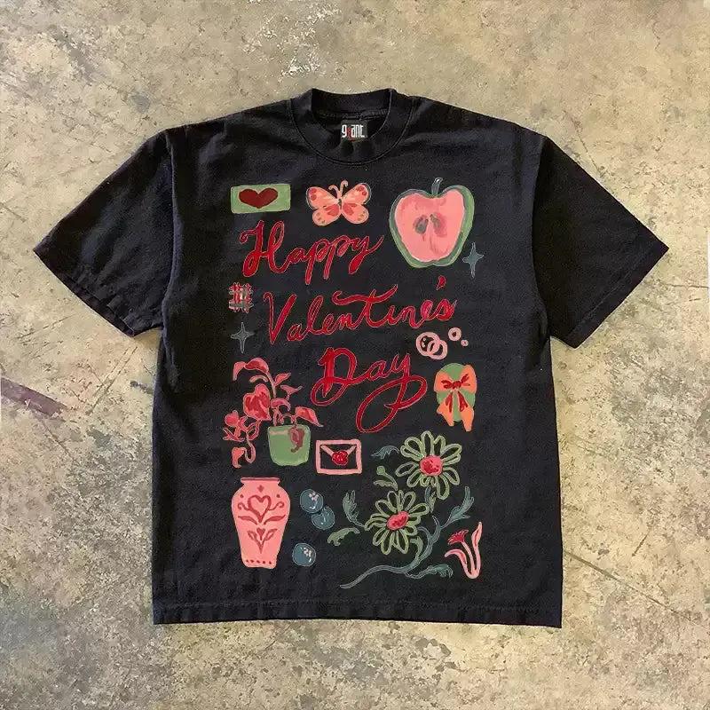 Vintage Happy Valentine's Day T-Shirt