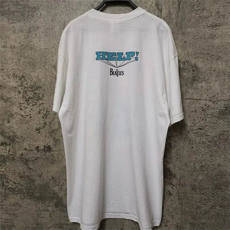 Vintage The B3atles Help T-Shirt