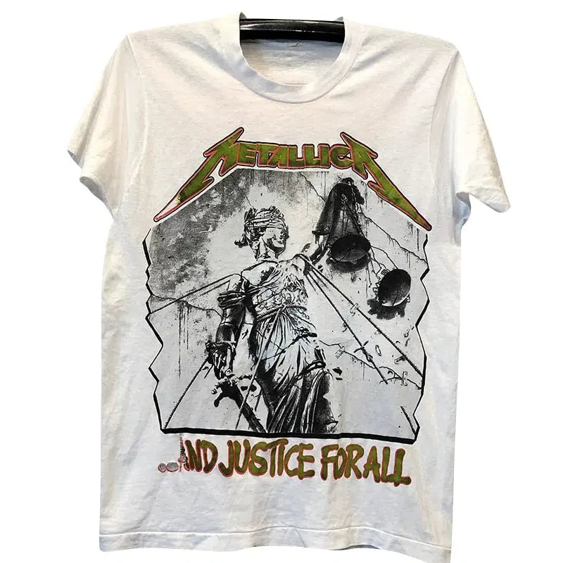 Vintage Metallic@ Justice Tee