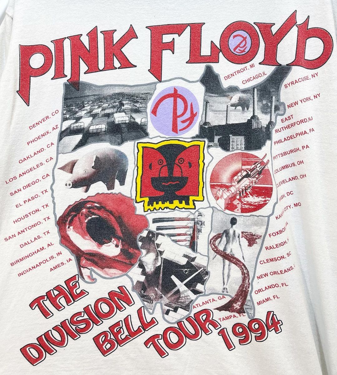 Vintage Pink Fl0yd Tee