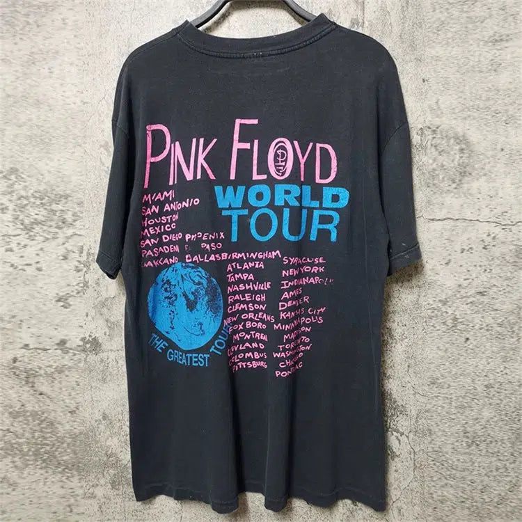 Vintage Pink Fl0yd Live T-Shirt