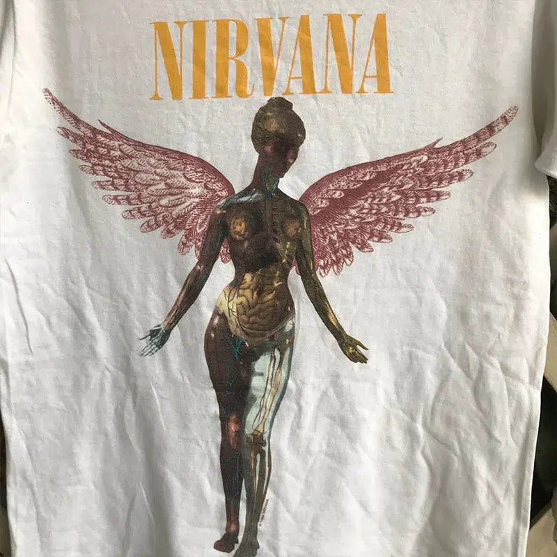 Vintage Nirv@na Pink Angel Tee
