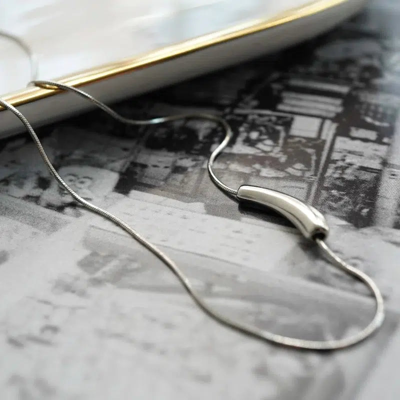 Small Eggplant Necklace