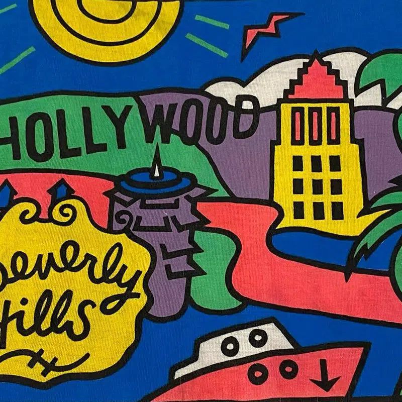 Vintage Los Angeles Long Sleeve T-Shirt