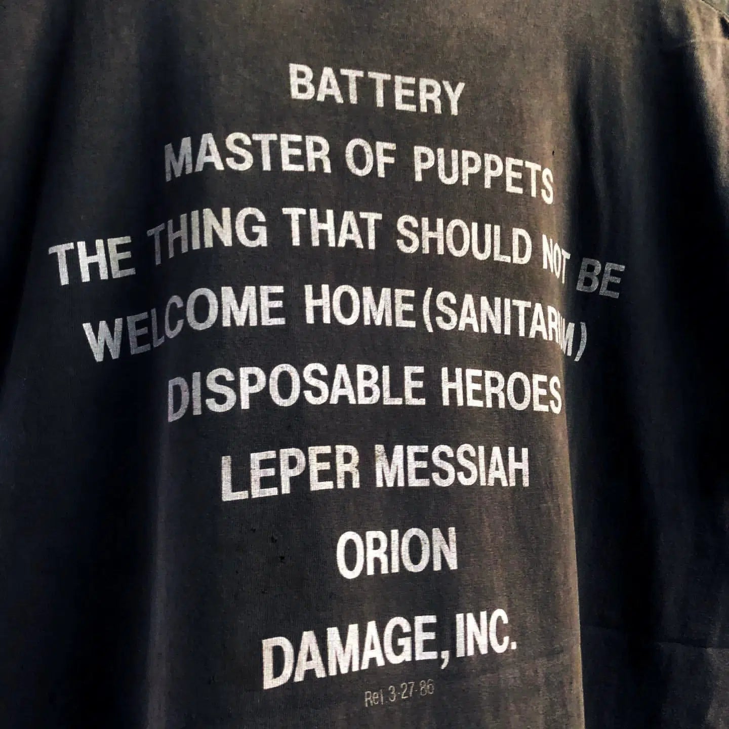 Vintage Metallic@ Puppets Tee