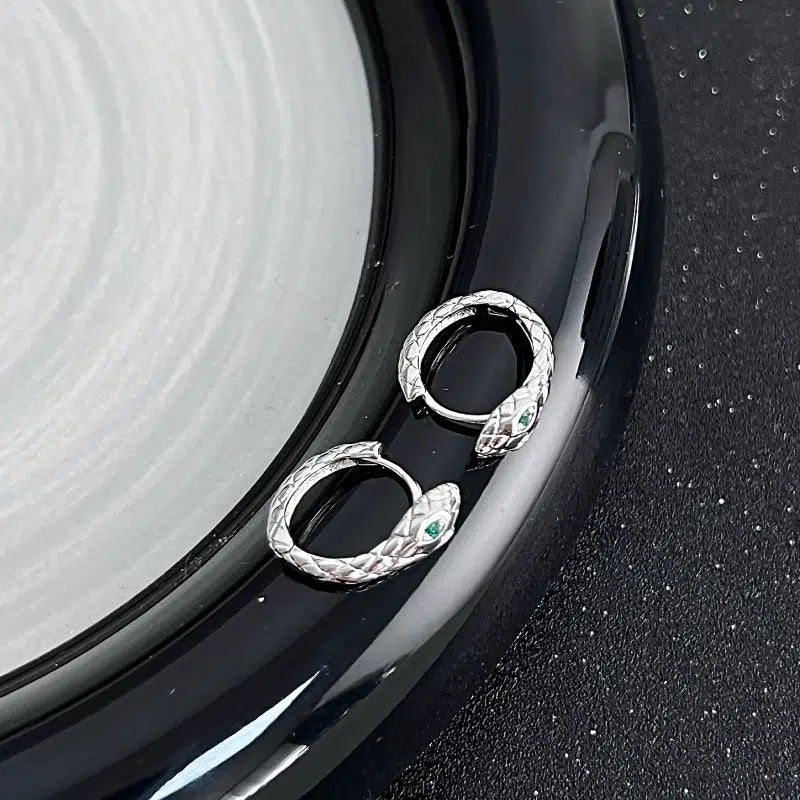 Snake-Shaped Earrings