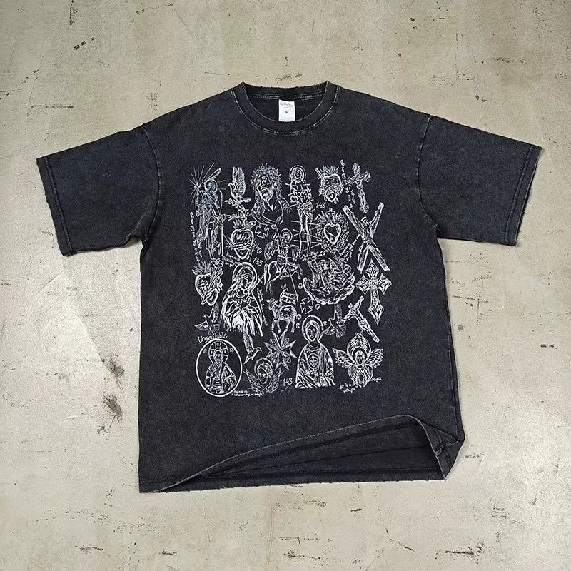 Vintage Saints Silhouette T-Shirt