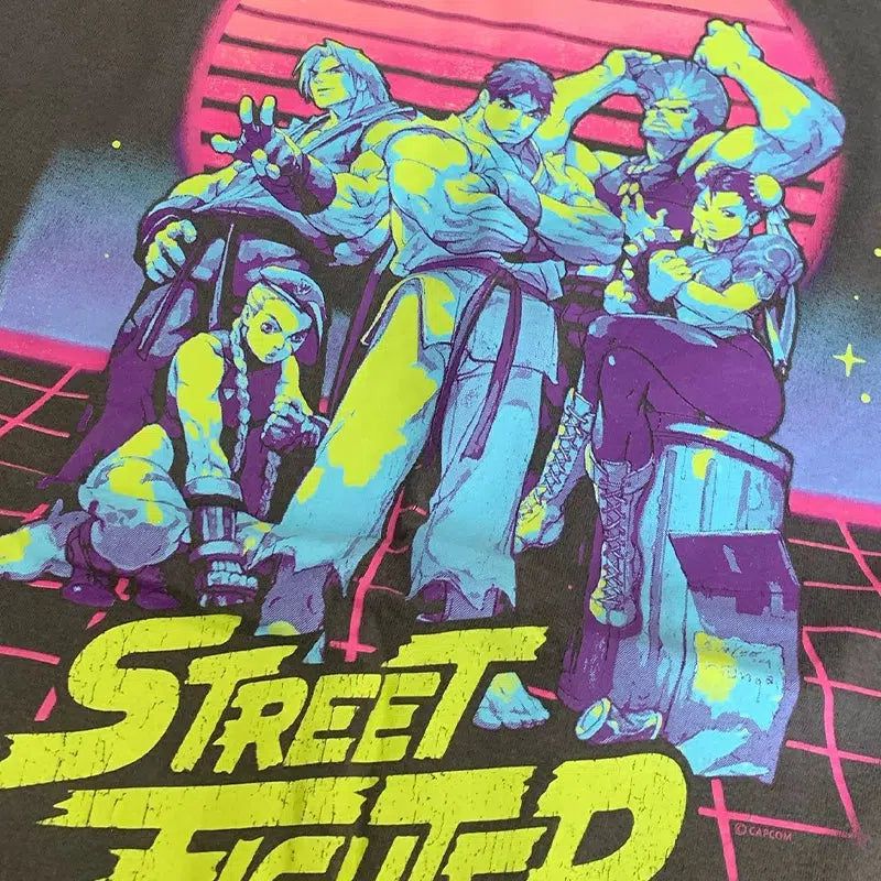 Vintage Street F!ghter Crewneck