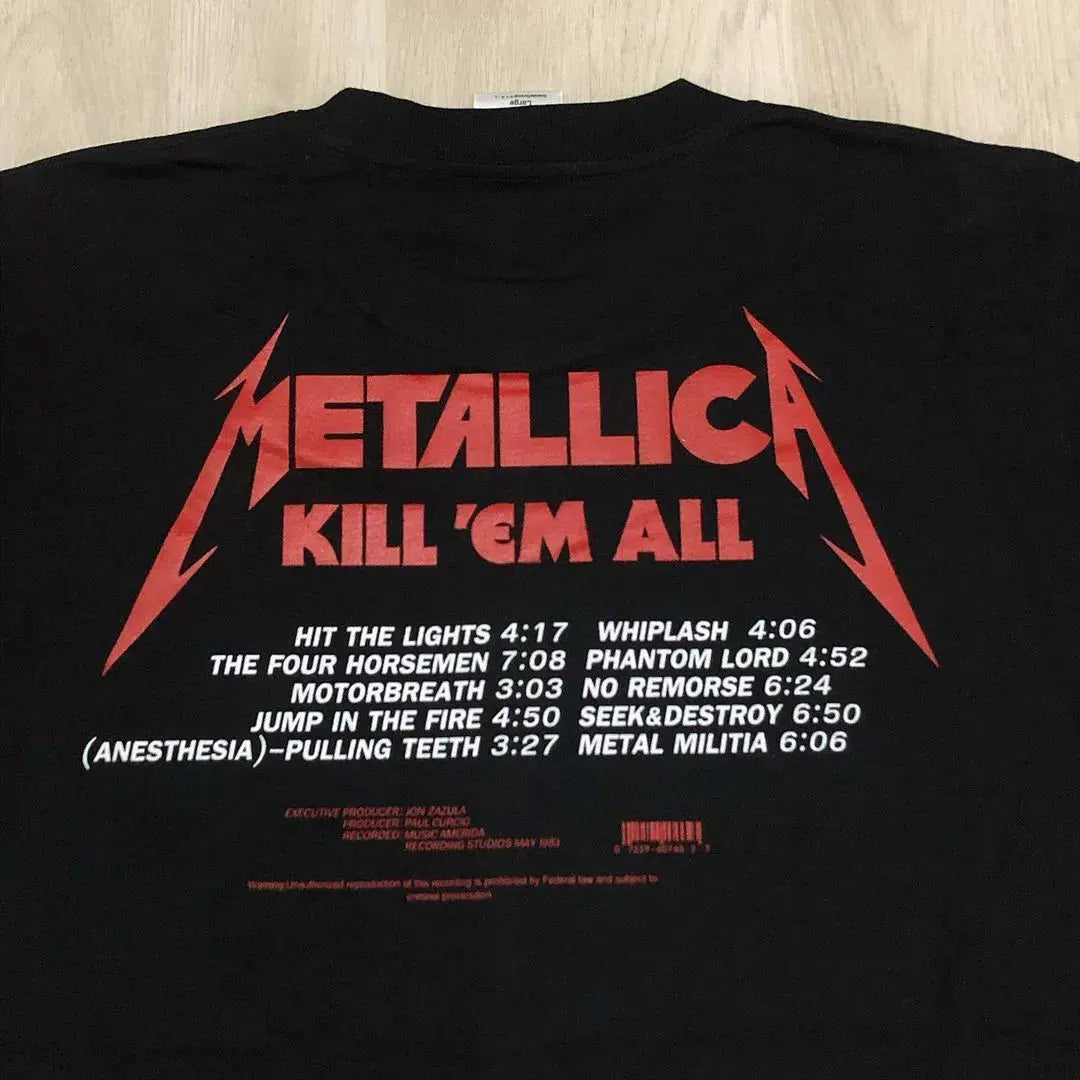 Vintage Metallic@ Kill 'Em All Tee