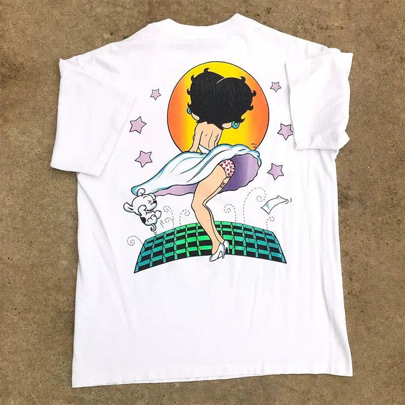 Vintage B3tty Boop Marilyn M0nroe Tee