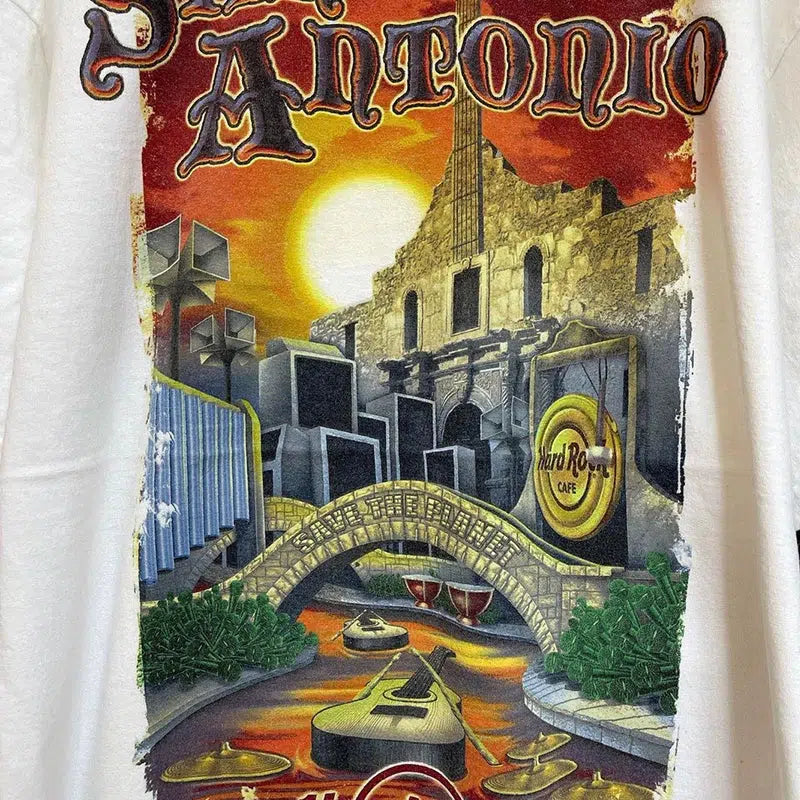 Vintage H@rd Rock Cafe San Antonio Tee