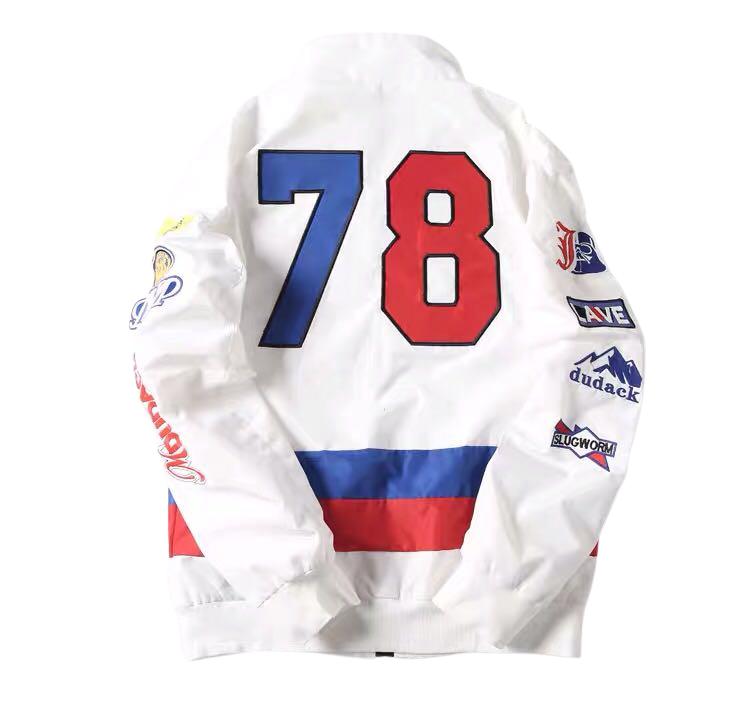 Vintage 78 Racing Jacket Shop Streetwear Fashion Jacket Streetwear Kitchen